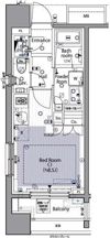 イニシアイオ西麻布の間取り画像
