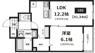 ラフィーネの間取り画像