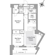 コンフォリア・リヴ文京護国寺の間取り画像