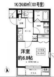 リーヴェル日暮里プレミオの間取り画像