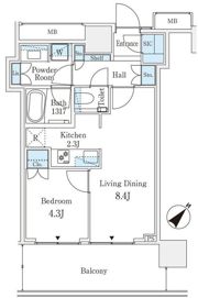 MID TOWER GRANDの間取り画像