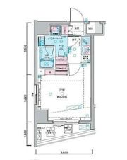 GENOVIA浅草蔵前skygardenの間取り画像