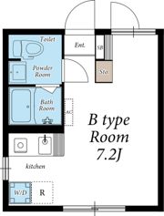 CLUB FLAT shimoumaの間取り画像