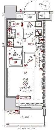 スプレスター立石ステーションフロントの間取り画像