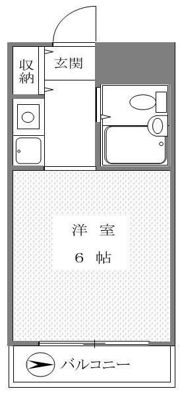 ハイシティ高田馬場の間取り画像