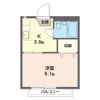 メゾン城田Aの間取り画像