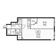 ミハス西新宿の間取り画像