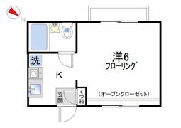 ドゥ・オランジュの間取り画像