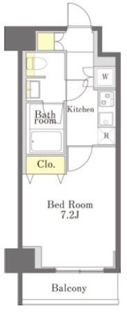 Dimus勝どきの間取り画像