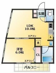 ペガサス神楽坂の間取り画像