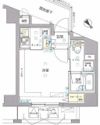 ワイズ ル・リオン新宿中井の間取り画像
