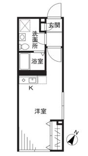 アートフル鵜の木の間取り画像