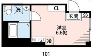 ヴィクトワール北新宿の間取り画像