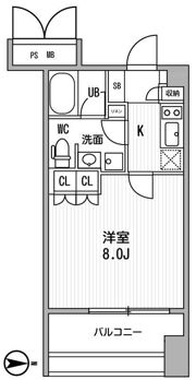 サンフル押上Ⅰの間取り画像