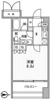 サンフル押上Ⅰの間取り画像