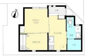駒沢ホワイトハウスの間取り画像