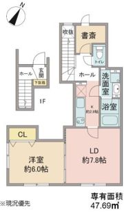 ヴィレッジフィールドの間取り画像