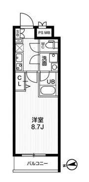 AR向島の間取り画像