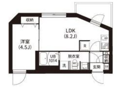 レピュア南大井レジデンスの間取り画像