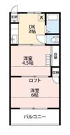 b’CASA東松山Ⅲre－bornの間取り画像