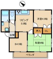 プロスペリティー行田の間取り画像