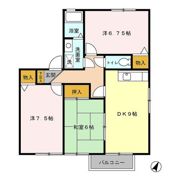 TOPAS PLAZA Ⅰの間取り画像