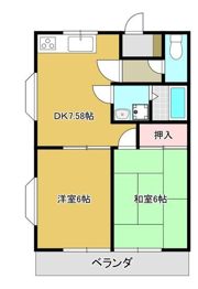 リバーサイド野本Ⅰの間取り画像