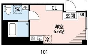 ヴィクトワール北新宿の間取り画像