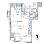 パークアクシス上野松が谷の間取り画像
