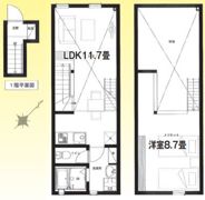St.Ives渋谷の間取り画像