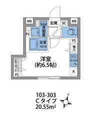 ルネサンスコート平和島ForestParkの間取り画像
