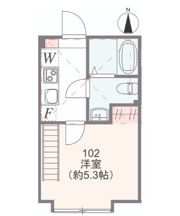 アザーレ・クオン日吉の間取り画像