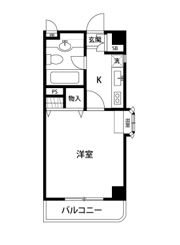 ルース中野の間取り画像