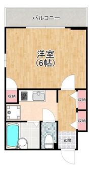 カーサ宮城の間取り画像