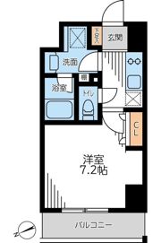 ザ・パーククロス門前仲町の間取り画像