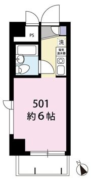 マートルコート森下の間取り画像