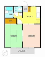 野口ハイツの間取り画像