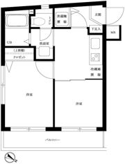 ルーブル駒沢大学の間取り画像