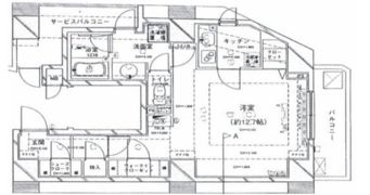 パレステュディオ六本木の間取り画像