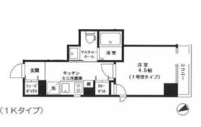 アセット大森の間取り画像