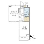 アプリーレ赤坂の間取り画像