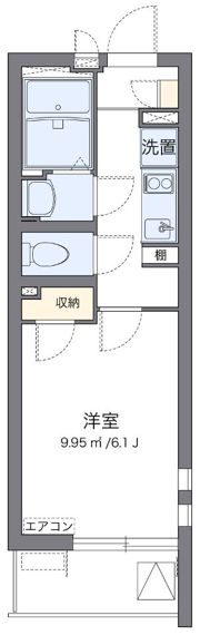 クレイノレジデント清川の間取り画像