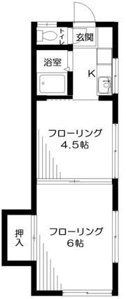 第一コーポプラムの間取り画像