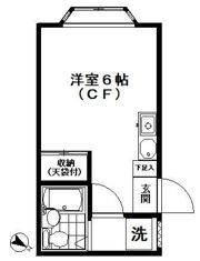 カーサ阿佐ヶ谷の間取り画像