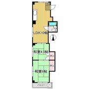 パークスクエア（旧 コーポ藤原）の間取り画像
