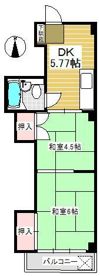パークスクエア（旧 コーポ藤原）の間取り画像