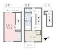 MELDIA蒲田Ⅵの間取り画像