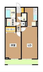 アロンジェ南田中の間取り画像