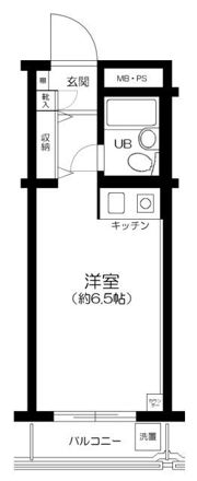 ジョイフル目黒洗足の間取り画像