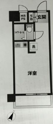 ライオンズマンション雪が谷大塚の間取り画像